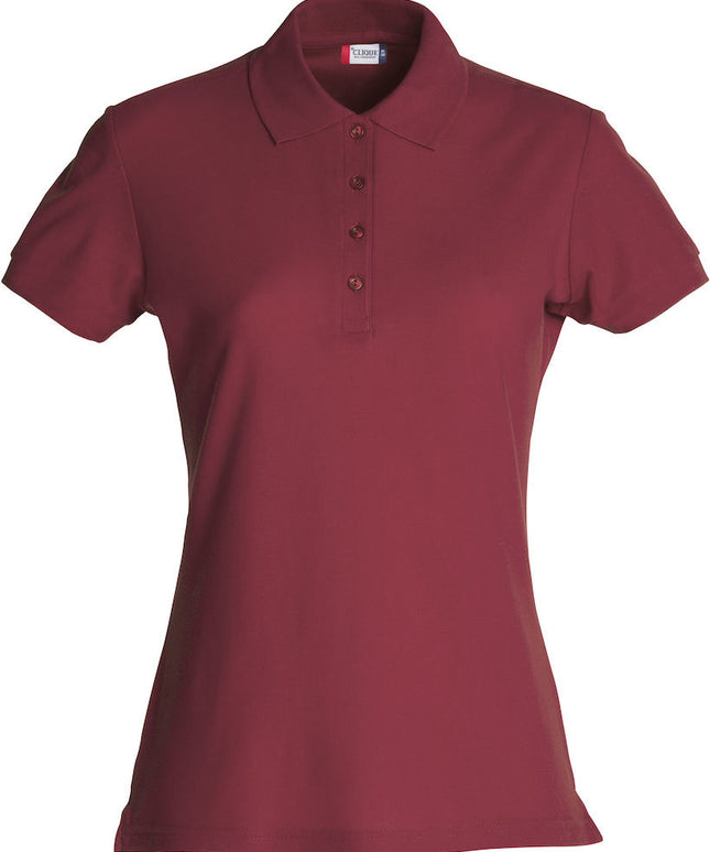 Clique Basic dames polo katoen