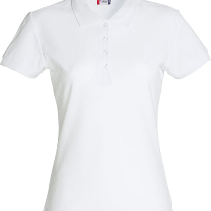 Clique Basic dames polo katoen