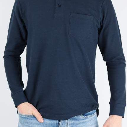 Clique Basic werkpolo met lange mouwen Clique