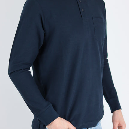 Clique Basic werkpolo met lange mouwen Clique