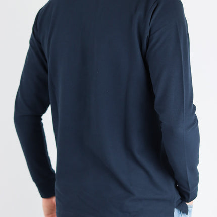 Clique Basic werkpolo met lange mouwen Clique