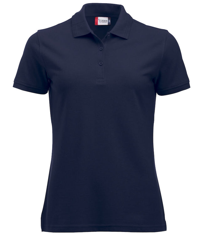 Clique Clique damespolo marineblauw XS
