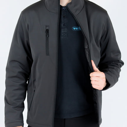 Clique Clique Gevoerde softshell jas