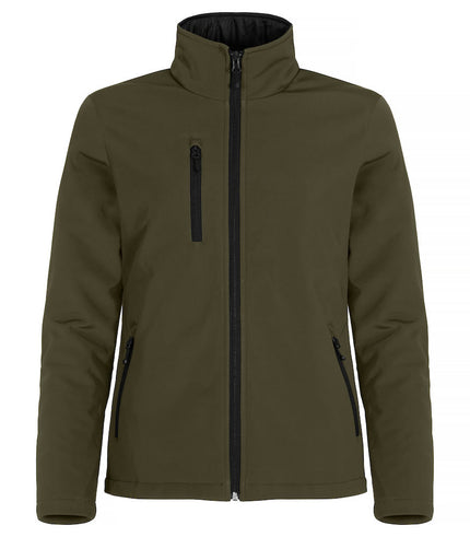 Clique Clique Gevoerde  softshell jas dames
