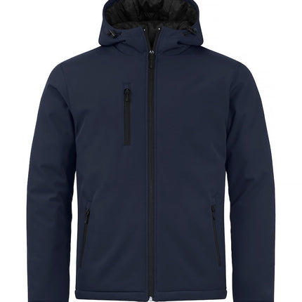 Clique Clique Gevoerde softshell jas met capuchon