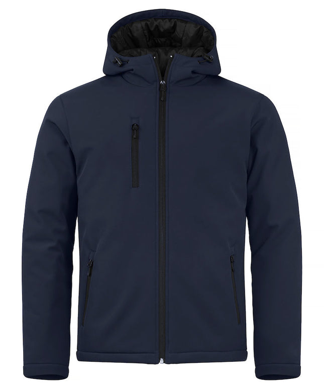 Clique Clique Gevoerde softshell jas met capuchon