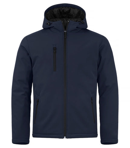 Clique Clique Gevoerde softshell jas met capuchon