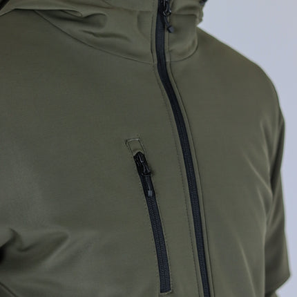 Clique Clique Gevoerde softshell jas met capuchon