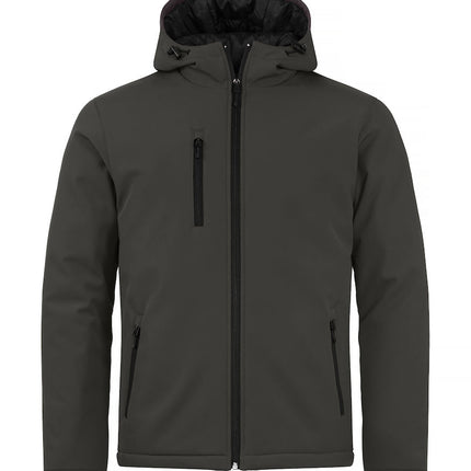 Clique Clique Gevoerde softshell jas met capuchon