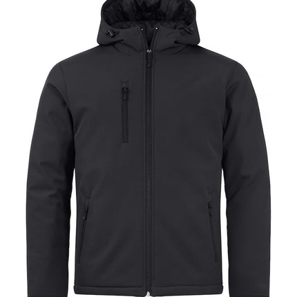 Clique Clique Gevoerde softshell jas met capuchon