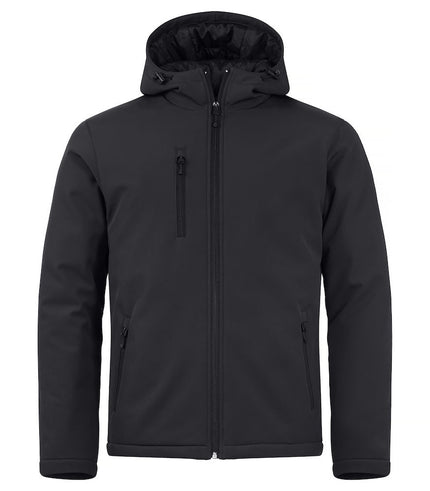Clique Clique Gevoerde softshell jas met capuchon