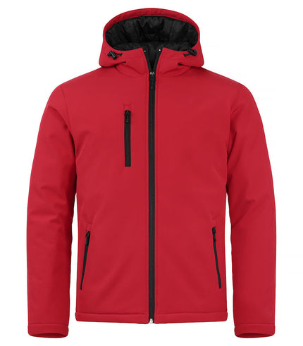 Clique Clique Gevoerde softshell jas met capuchon