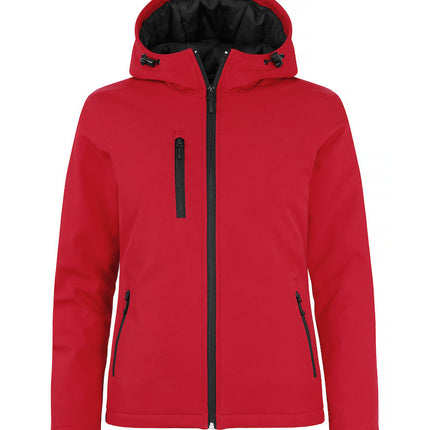 Clique Clique Gevoerde  softshell jas met capuchon dames