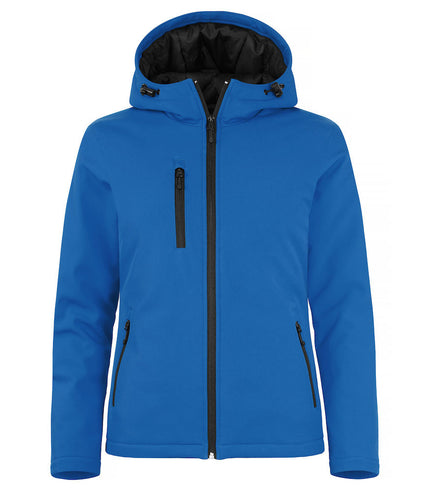 Clique Clique Gevoerde  softshell jas met capuchon dames