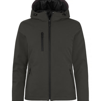 Clique Clique Gevoerde  softshell jas met capuchon dames