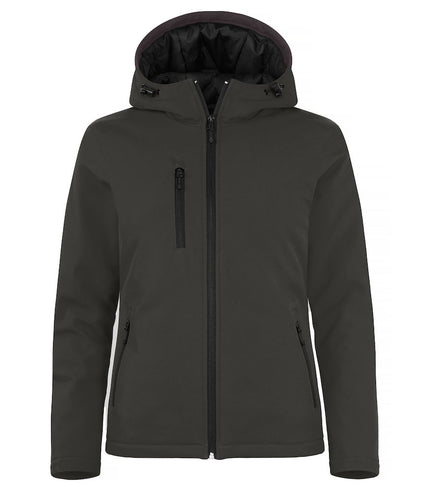 Clique Clique Gevoerde  softshell jas met capuchon dames