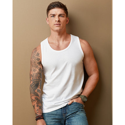 Clique Katoenen tanktop heren