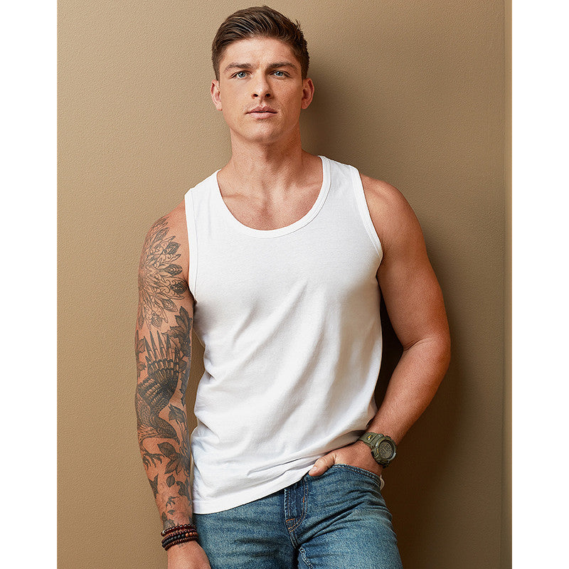 Clique Katoenen tanktop heren