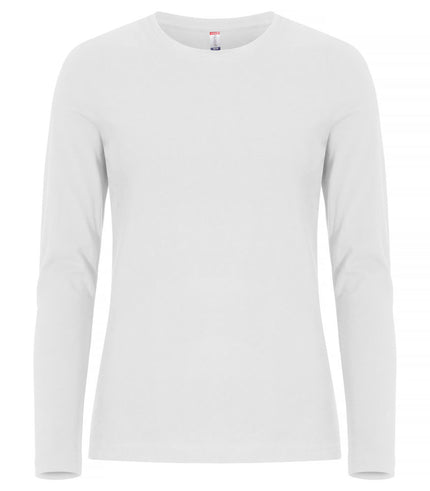 Clique Premium dames T-shirt lange mouw 180 gram