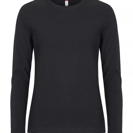 Clique Premium dames T-shirt lange mouw 180 gram