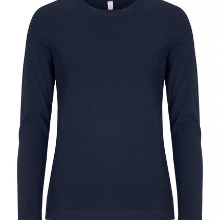 Clique Premium dames T-shirt lange mouw 180 gram