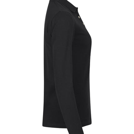 Clique Premium stretch polo lange mouw dames Clique