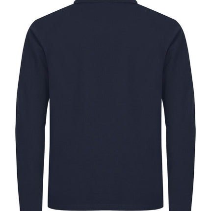 Clique Premium stretch polo lange mouw heren Clique