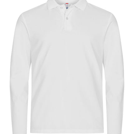 Clique Premium stretch polo lange mouw heren Clique