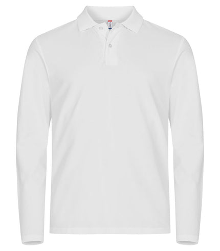 Clique Premium stretch polo lange mouw heren Clique