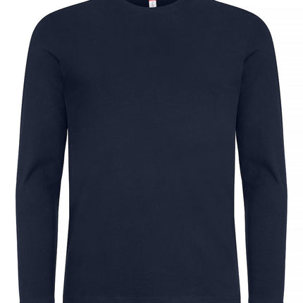 Clique Premium T-shirt lange mouw heren 180 gram