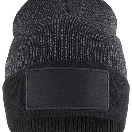 Clique reflecterende muts met patch