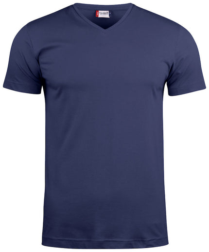 Clique T-shirt met V-hals 145g/m²
