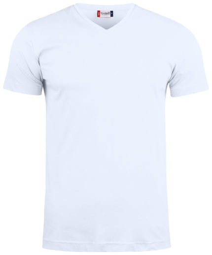 Clique T-shirt met V-hals 145g/m²