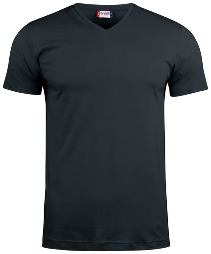 Clique T-shirt met V-hals 145g/m²
