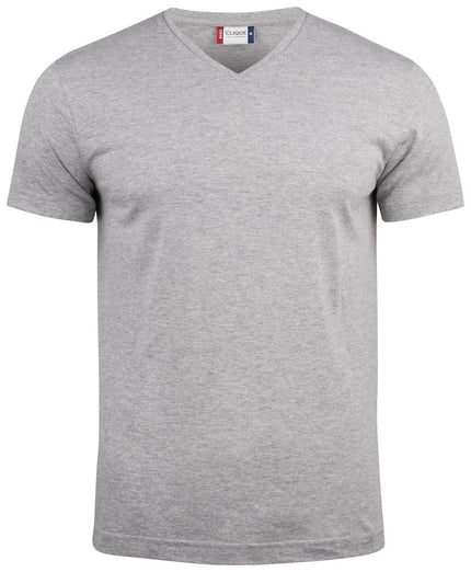 Clique T-shirt met V-hals 145g/m²