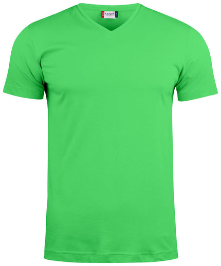 Clique T-shirt met V-hals 145g/m²