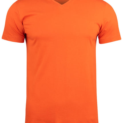 Clique T-shirt met V-hals 145g/m²