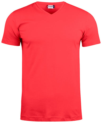 Clique T-shirt met V-hals 145g/m²