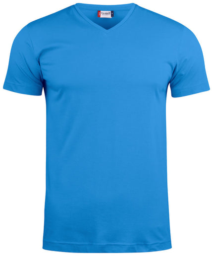 Clique T-shirt met V-hals 145g/m²