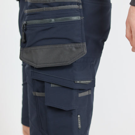 DASSY DASSY® Aurax stretch korte werkbroek met toolzakken