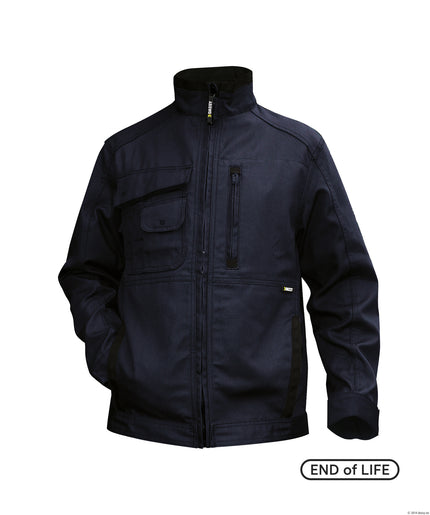 DASSY Dassy canvas werkjas marine/zwart maat S