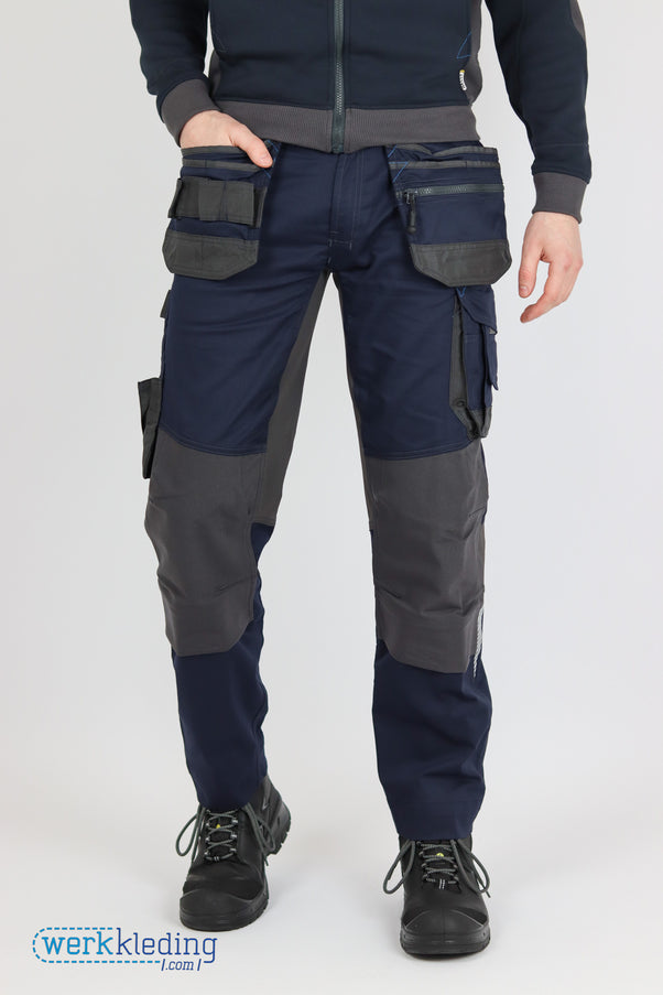 DASSY DASSY® Flux stretch werkbroek met toolzakken en kniezakken