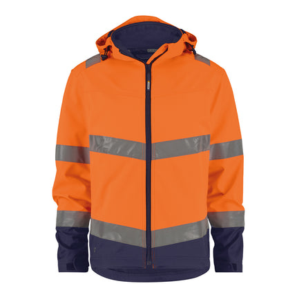 DASSY DASSY® Malaga softshell werkjas high vis