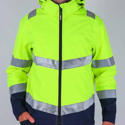 DASSY DASSY® Malaga softshell werkjas high vis