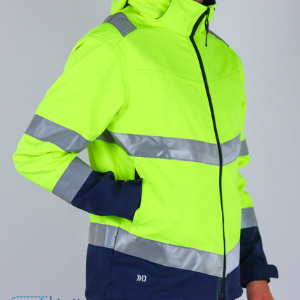 DASSY DASSY® Malaga softshell werkjas high vis
