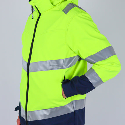 DASSY DASSY® Malaga softshell werkjas high vis