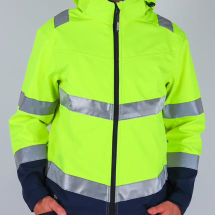 DASSY DASSY® Malaga softshell werkjas high vis
