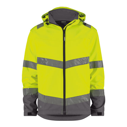 DASSY DASSY® Malaga softshell werkjas high vis