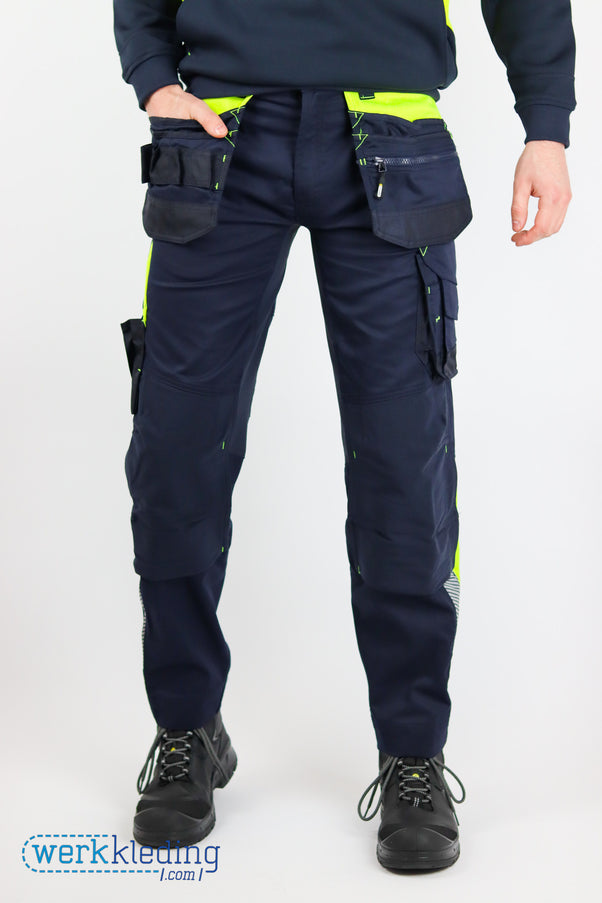 DASSY DASSY® Shanghai Stretch Werkbroek Met Toolzakken En Kniezakken