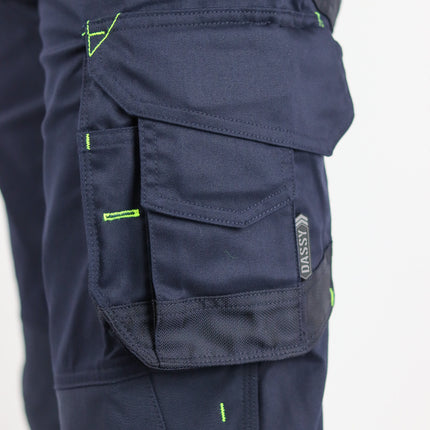 DASSY DASSY® Shanghai Stretch Werkbroek Met Toolzakken En Kniezakken